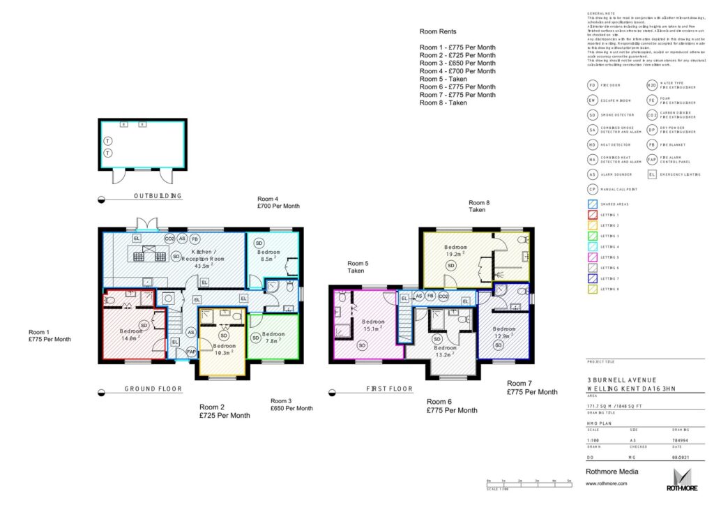 Floorplan for 3 Burnell Avenue