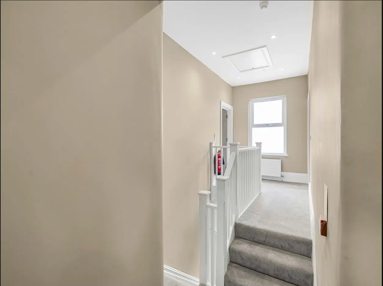 Bright first-floor landing at 2 Essex Road