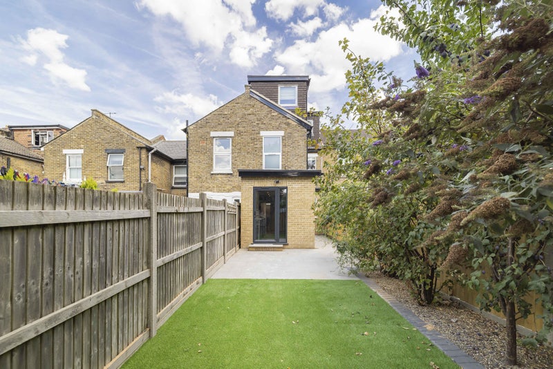 Rear garden at 16 Postley Road